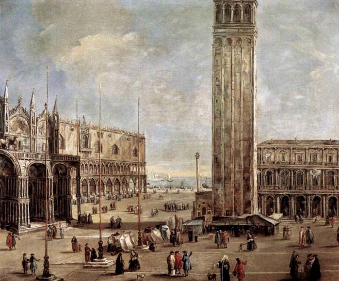 View of the Piazza San Marco from the Procuratie Vecchie